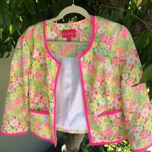 Lilly Pulitzer Nelle Floral Jacket
